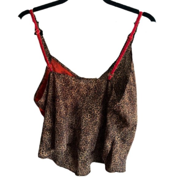 2/$40 Y2K vintage Victoria's Secret animal print camisole tank top - Picture 2 of 10